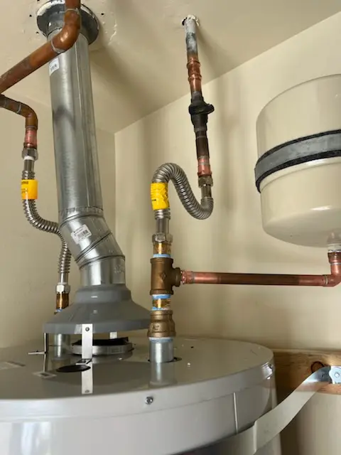 Water heater installation and plumbing repair in Brightseat