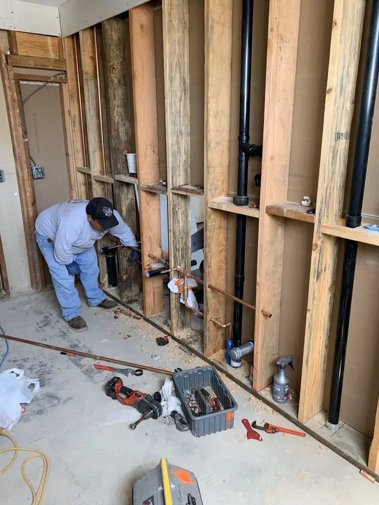 Commercial rough-in plumbing for Gas Line Repair in Brightseat